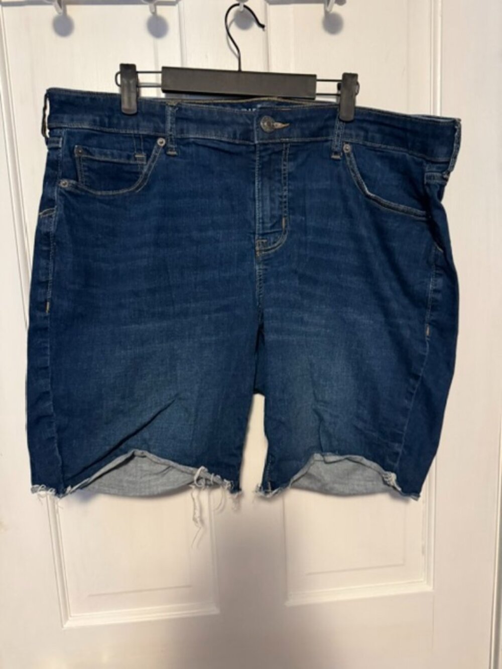 Torrid Frayed Edge Jean Shorts